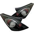 Spyder Nissan 350Z 2003-2005 LED Tail Lights - Black S2Z-5006714